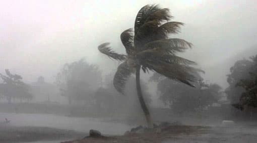 Advisory for strong gusty winds