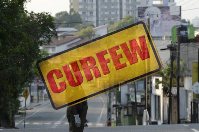 Quarantine curfew for five police areas in Colombo