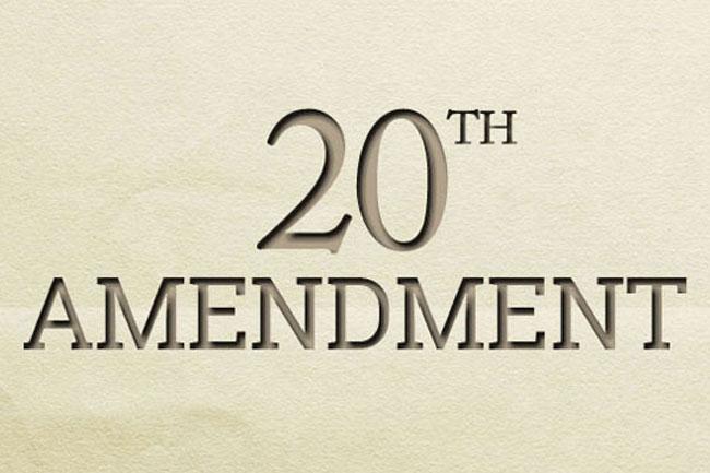 Major constitutional changes to be brought in by 20A