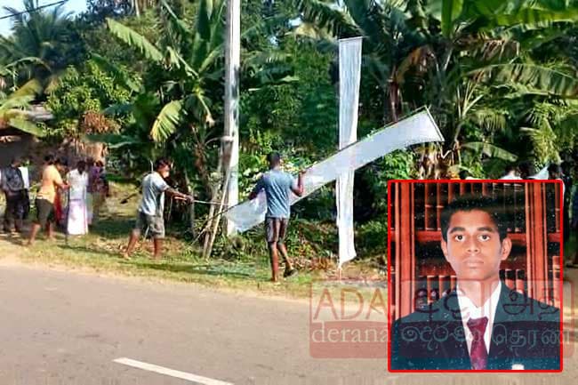 Teenage student killed during clash at Morayaya