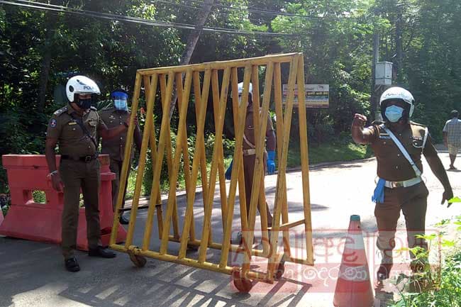 Eight Grama Niladhari divisions in Atulugama isolated