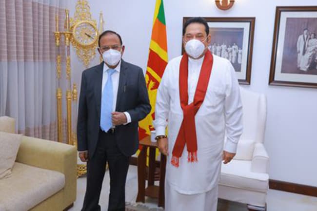 Indian National Security Advisor calls on Prime Minister