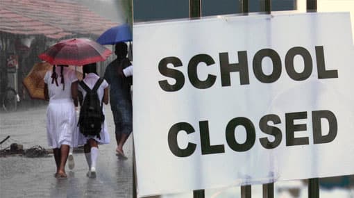 Schools closed in Jaffna and Kilinochchi districts tomorrow