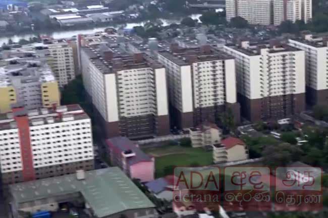 Isolation status on six urban flats in Colombo lifted