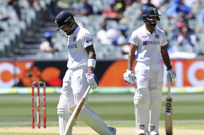 India dismissed for record low score of 36 in first test against Australia