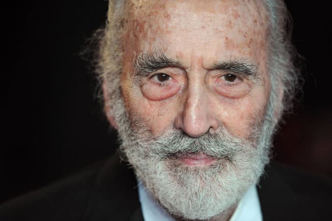 Sir Christopher Lee dies aged 93