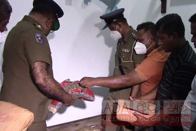 Kerala cannabis worth nearly Rs. 50M seized from A’pura
