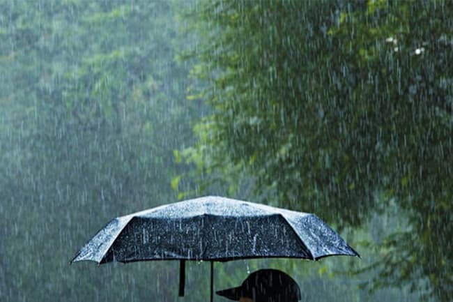 Showers expected in five provinces today