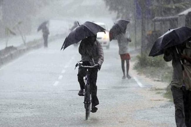Nearly 100 mm rainfall expected in parts of the island