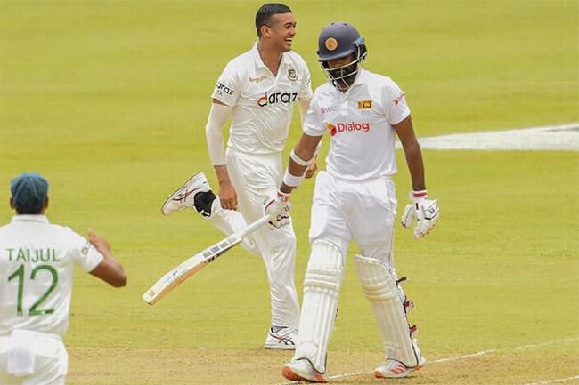 Sri Lanka declare on 493 for seven against Bangladesh