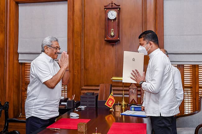 State Minister Dilum Amunugama gets additional portfolio