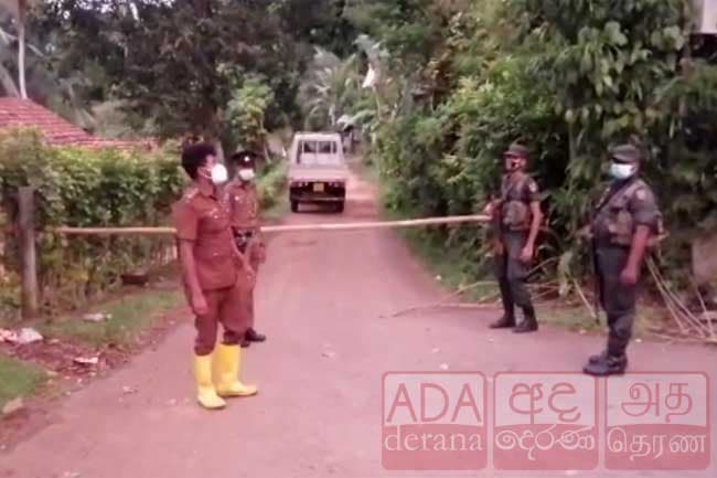 21 areas isolated in Ratnapura District; Narampitiya isolation lifted