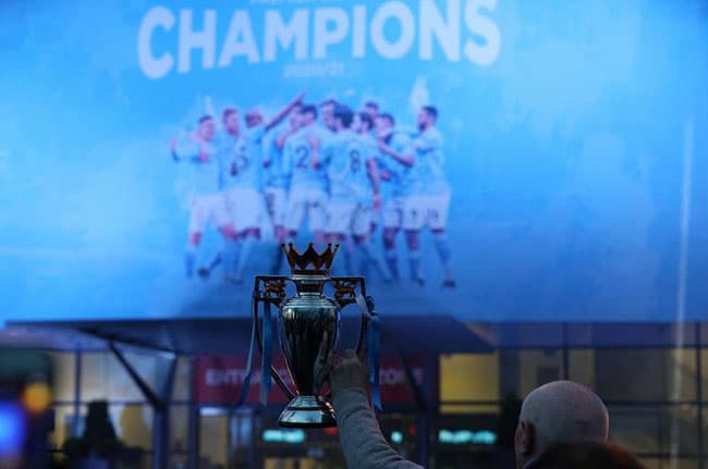 Manchester City crowned Premier League champions
