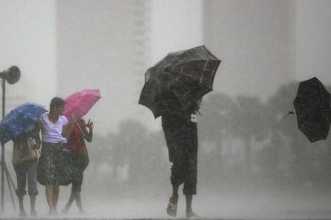 Showery and windy conditions to enhance during next few days