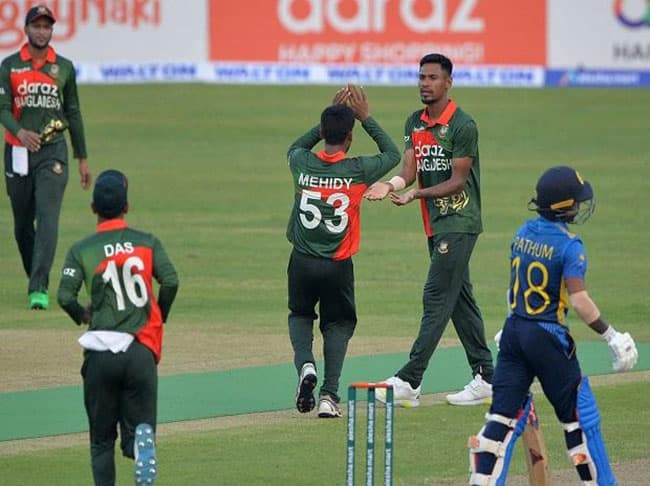 Bangladesh beat Sri Lanka in Covid-hit ODI