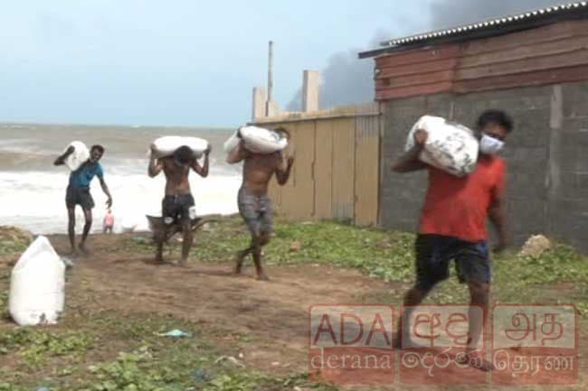 Legal action against those who collected ‘X-Press Pearl’ debris washed ashore