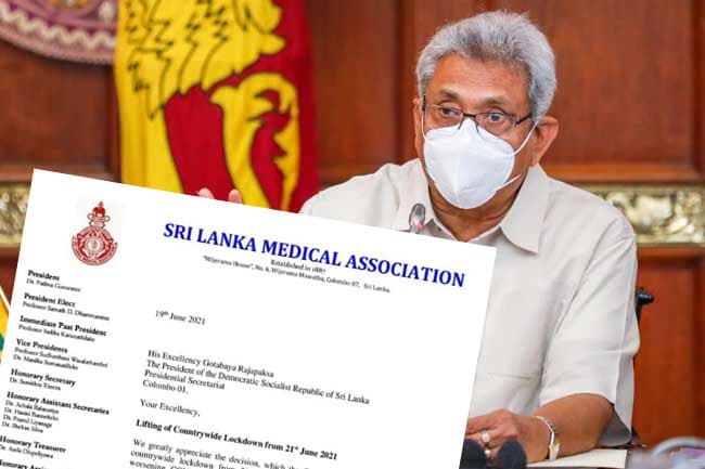 SLMA writes to President calling for uninterrupted travel restrictions