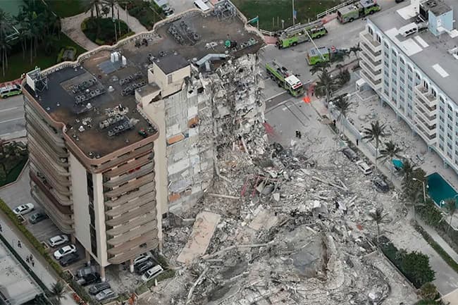 Miami building collapse: Three dead, nearly 100 left unaccounted for