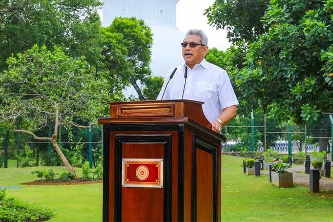 Full text of President Rajapaksa’s address to the nation