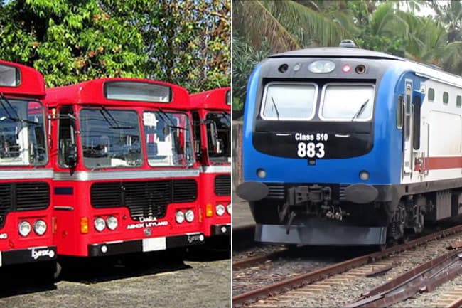 Increased bus and train services from today