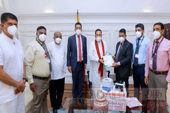‘Muslim Aid Sri Lanka’ donates medical equipment worth Rs 30 mn for COVID treatment