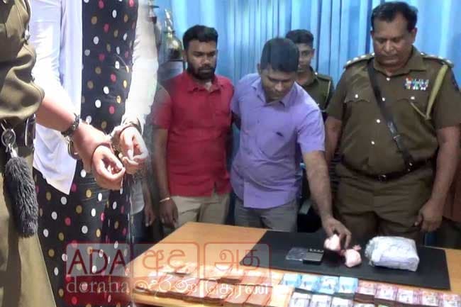 ‘Wanathe Aruni’ & boyfriend arrested with heroin