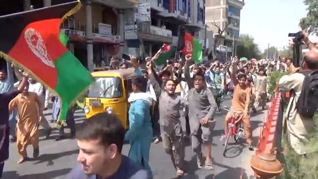 Three killed as Afghan protests test Taliban’s promise of peaceful rule