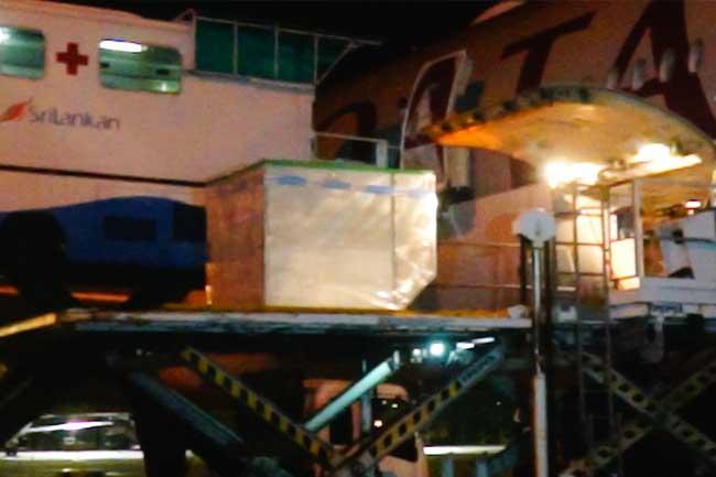 Sri Lanka receives another batch of Pfizer vaccines