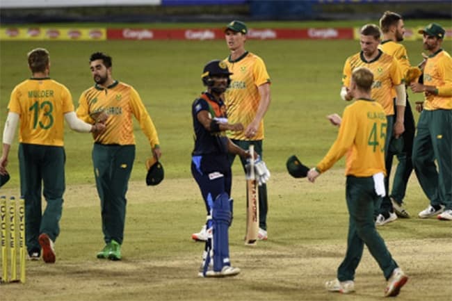 South Africa beat Sri Lanka in first T20 to take 1-0 series lead
