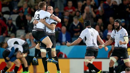 Romania record Rugby World Cup’s biggest ever comeback to beat Canada