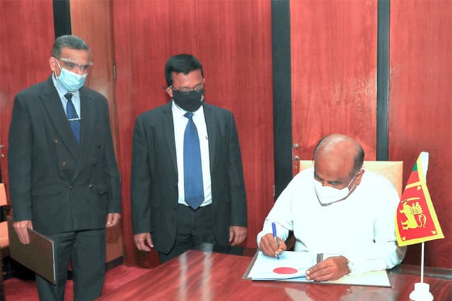 Two Bills previously passed in Parliament endorsed by Speaker