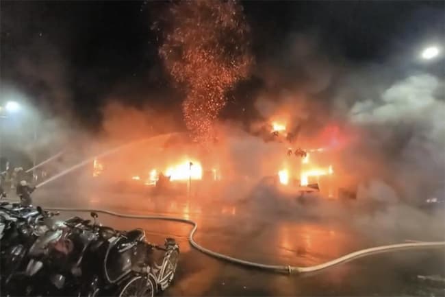 Fire in Taiwan leaves at least 46 dead, dozens injured