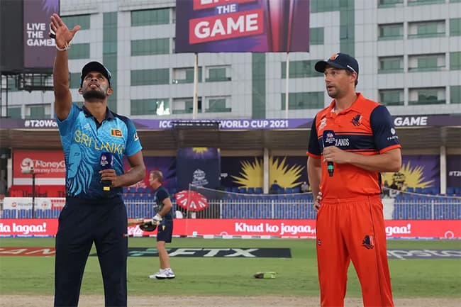 Sri Lanka win toss, opt to bat first against Netherlands