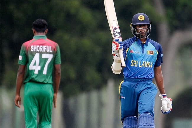 Sri Lanka U19 whitewash Bangladesh U19 in Youth ODI series