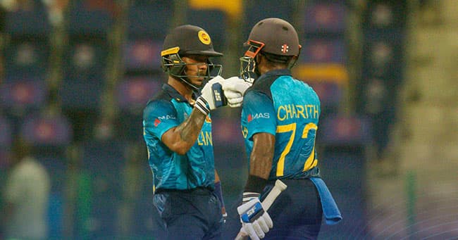 Asalanka powers Sri Lanka to 189 for 3