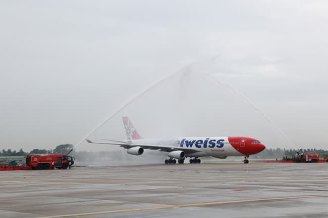 Swiss International Airlines resumes operations to Sri Lanka