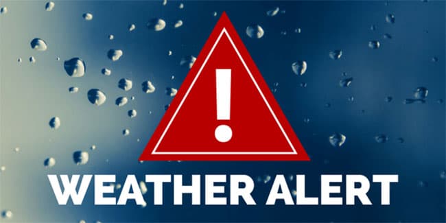 Met Dept. warns of very heavy rainfall above 150 mm