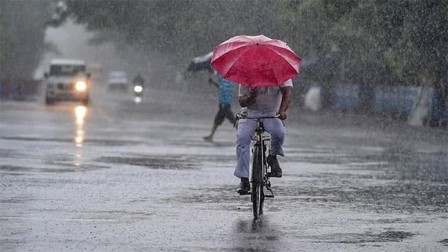 Heavy rainfall expected in parts of the country