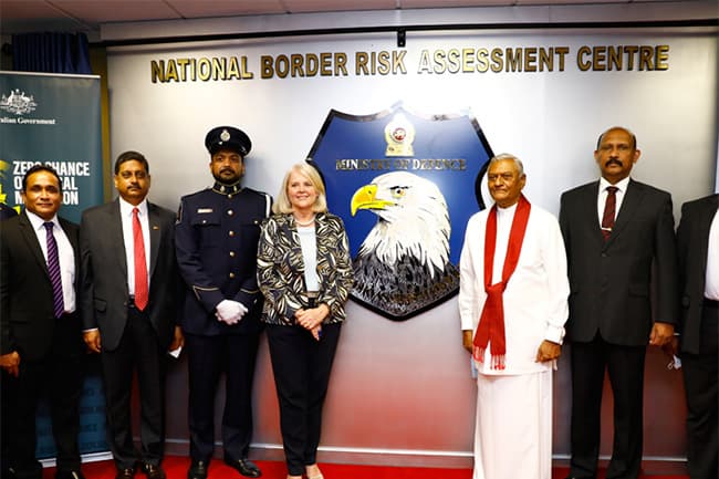 Sri Lanka’s Border Risk Assessment Centre inaugurated
