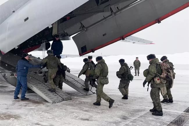 Russia sends troops to put down Kazakhstan uprising as fresh violence erupts
