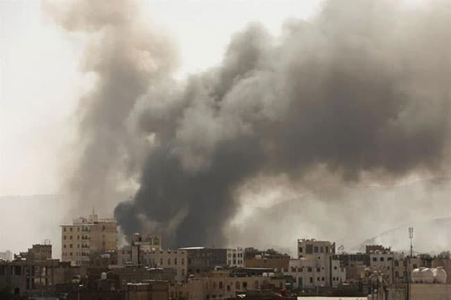 Saudi-led coalition launches airstrikes on Yemen after deadly Abu Dhabi airport attack