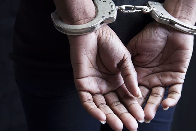 STF arrests drug peddling woman alias “Poosi”