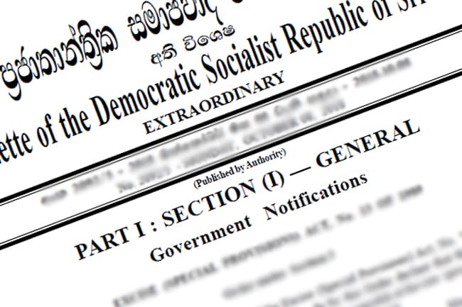 Special gazette issued again on power supply and provision of healthcare