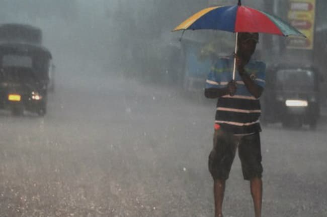Showery condition in parts of the island to enhance from tonight
