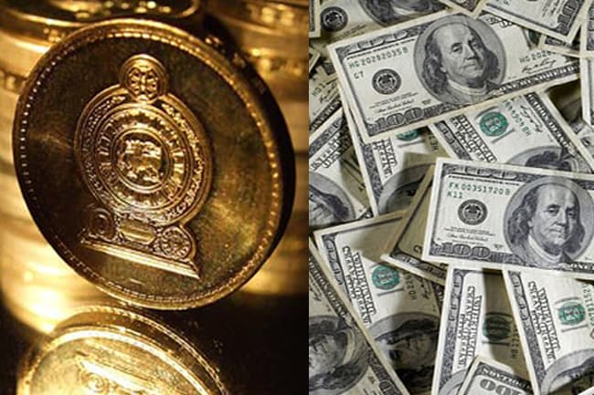 CBSL announces official US dollar rates for today