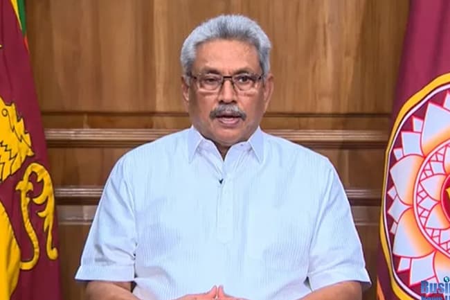 President Rajapaksa addresses the nation tomorrow