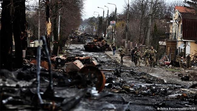 Ukraine accuses Russia of civilian ‘massacre’; Moscow denies it