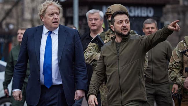 UK pledges new military assistance for Ukraine after British PM’s surprise visit to Kyiv