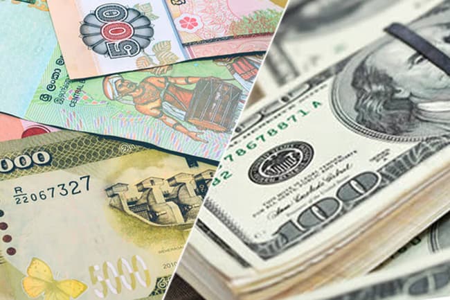 Sri Lankan rupee continues to slide as dollar rate hits Rs. 330