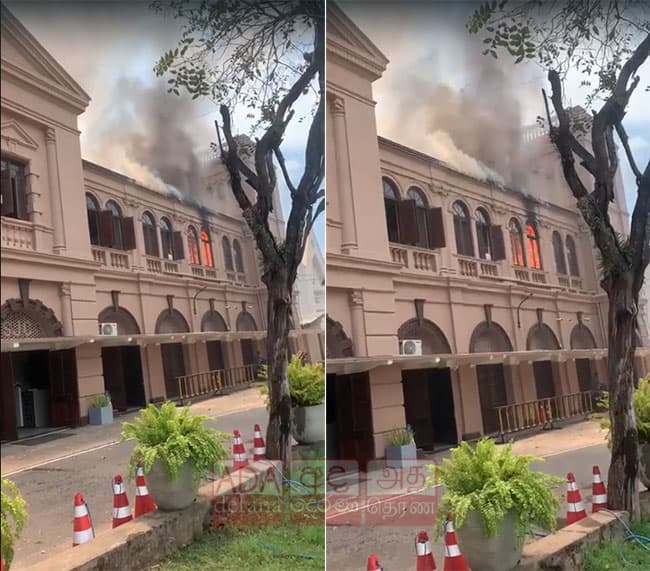 Fire reported at leading school in Colombo